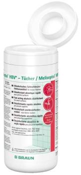 Meliseptol HBV Desitücher in Spenderdose, 100 Stk.